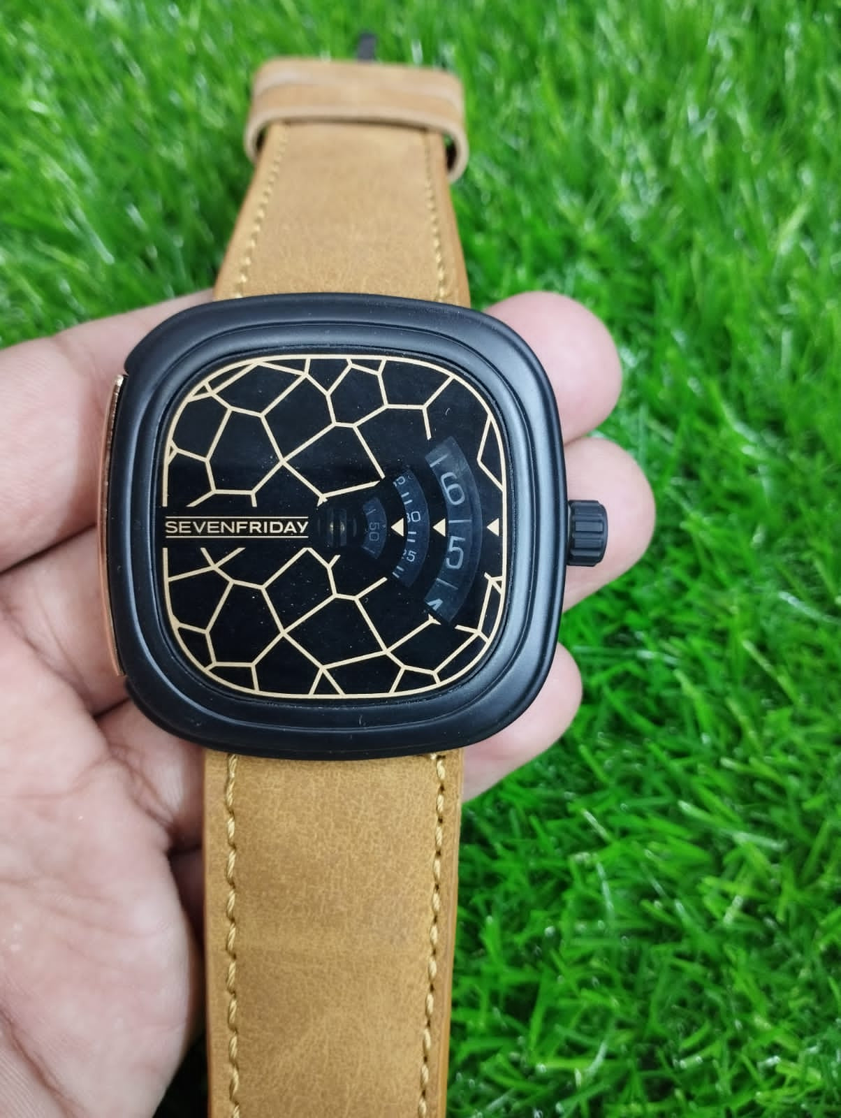 SEVEN FRIDAY Wrist Watch for Men - Without Box (Random Colors & Designs)