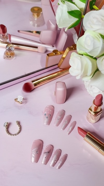 Elegant Salon-Style Press-On Nails for Parties, Weddings & Everyday Fashion