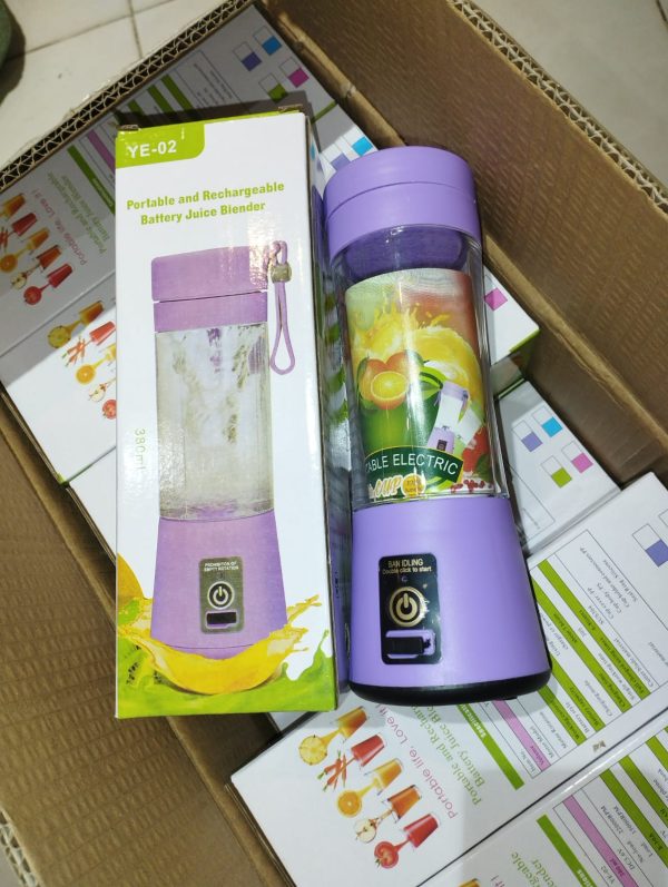 Outdoor Juicing Cup (380ml) – Rechargeable [random]