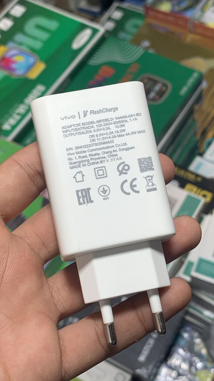 Vivo 120W Flash Charging USB Port Adapter – Fast Charger
Rs
