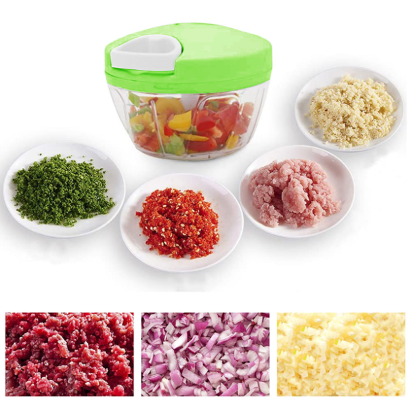 Onions Chopper Hand Pull Mincer Blender Mixer Food Processor(random Colors)